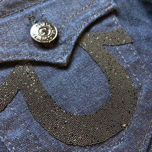 True Religion AUTHENTIC Julie Swarovski Jeans Rare